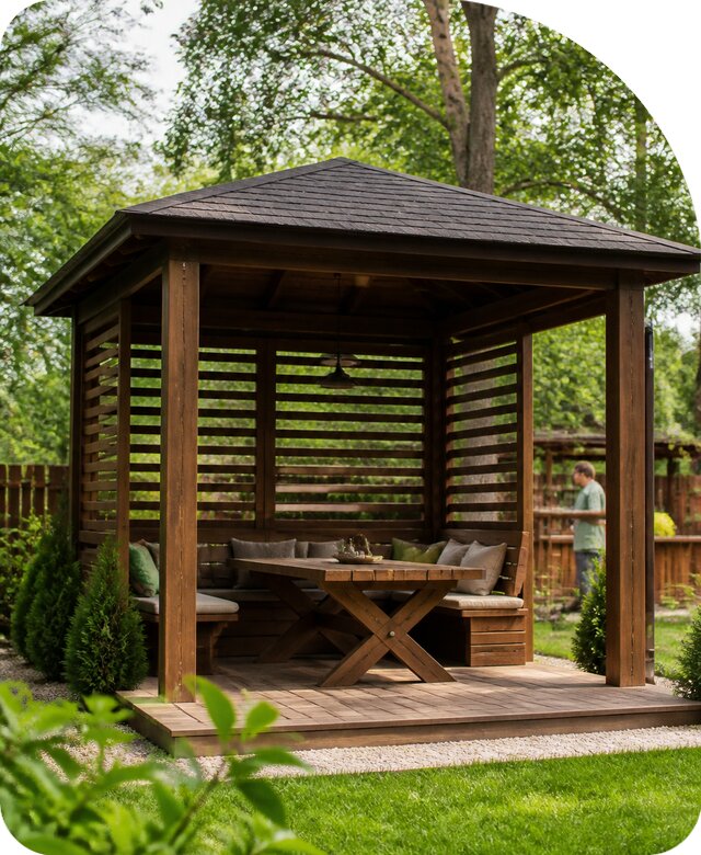 Столик для беседки в Элисте по цене от 8181 р. | РадиДОМА-Элс